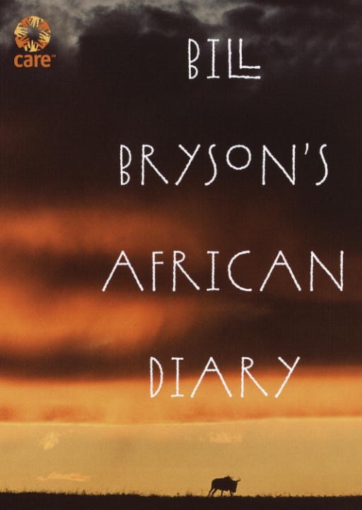 Bill Bryson's African diary cover