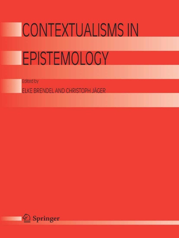 Contextualisms in Epistemology cover