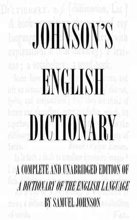 Dictionary of the English Language (Complete and Unabridged)