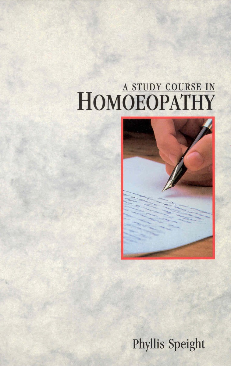 Study Course in Homoeopathy cover