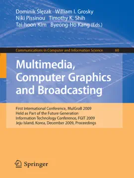 Read: Book Multimedia, Computer Graphics and Broadcasting