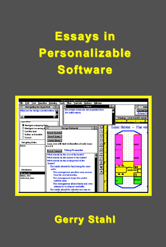 Essays in Personalizable Software