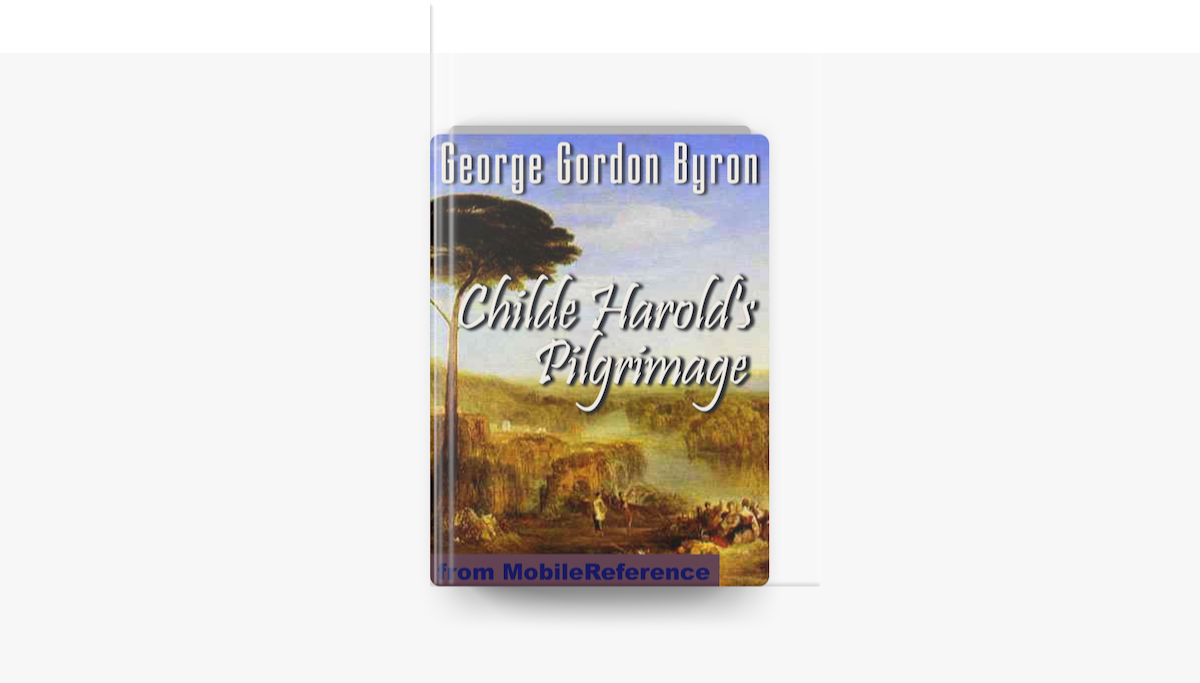 ‎Childe Harold's Pilgrimage by Lord Byron on Apple Books