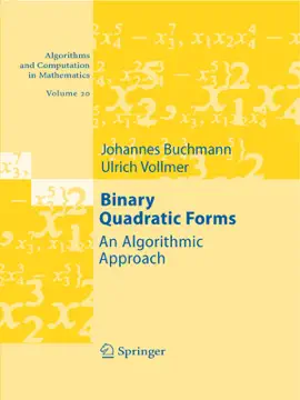 Read: Book Binary Quadratic Forms