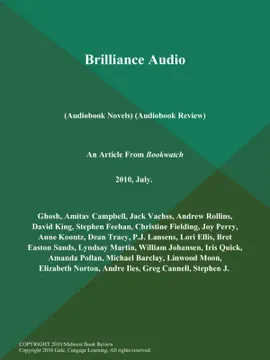 Read: Book Brilliance Audio (Audiobook Novels) (Audiobook Review)