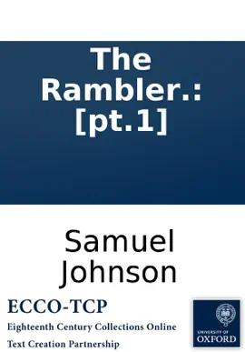 The Rambler.: [pt.1]