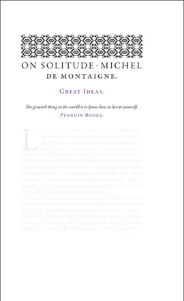 Read: On Book Solitude