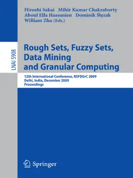 Read: Rough Sets, Book Fuzzy Sets, Data Mining and Granular Computing