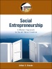 Book Social Entrepreneurship: A Modern Approach to Social Value Creation
