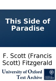 This Side of Paradise - F. Scott Fitzgerald