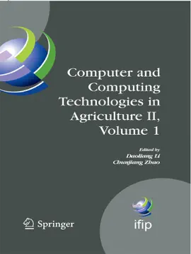 Read: Computer and Computing Technologies in Agriculture II, Book Volume 1