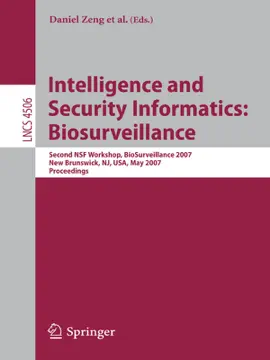 Read: Intelligence and Security Informatics: Book Biosurveillance
