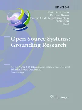 Read: Open Source Systems: Grounding Book Research