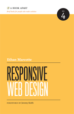 Responsive Web Design - Ethan Marcotte Cover Art
