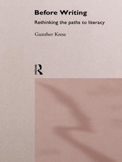 Before Writing by Gunther Kress