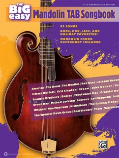 The Big Easy Mandolin TAB Songbook by Alfred Music