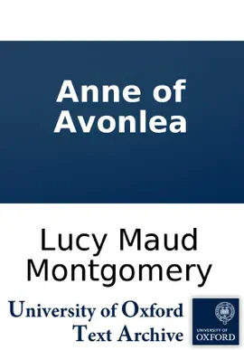 Read: Anne Book of Avonlea