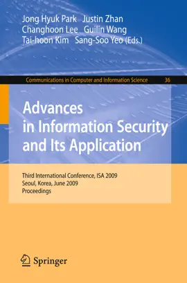 Read: Advances in Information Book Security and Its Application