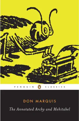 Read: The Annotated Archy and Mehitabel Book
