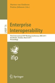 Enterprise Interoperability - Marten van Sinderen & Pontus Johnson