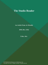 The Studio Reader