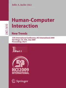 Read: Human-Computer Interaction. Book New Trends