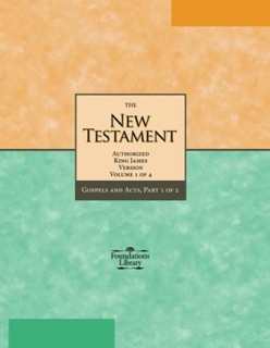The New Testament of the King James Bible by ReadHowYouWant Foundation Library
