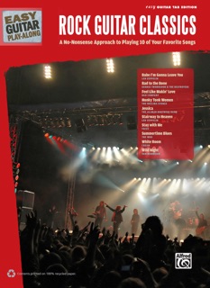 Easy Guitar Play-Along: Rock Guitar Classics by Alfred Music