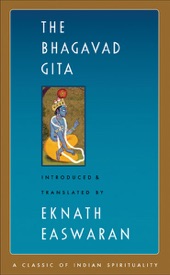 Book cover for The Bhagavad Gita by Eknath Easwaran