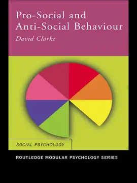 Read: Book Pro-Social and Anti-Social Behaviour