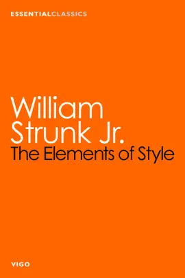 Read: The Book Elements of Style