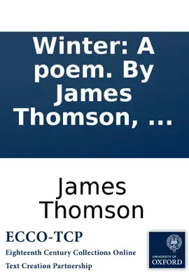 Read: Winter: A poem. By Book James Thomson, ...
