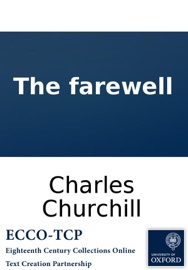 The farewell - Charles Churchill