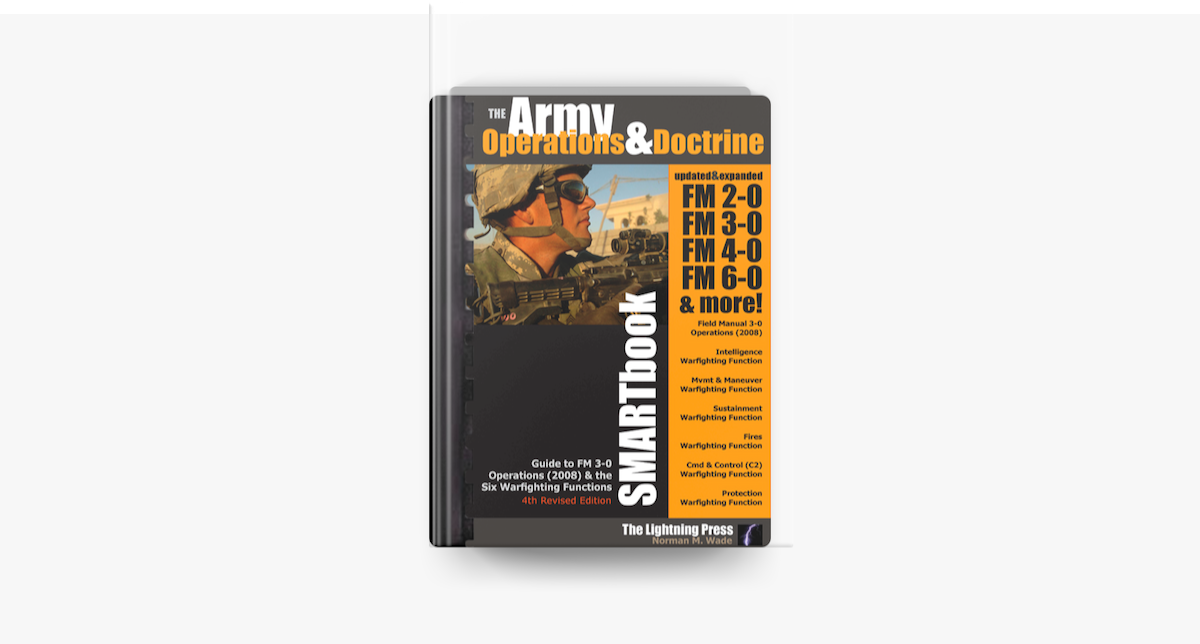 The Army Operations & Doctrine SMARTbook, 4th Revised Edition on Apple Books