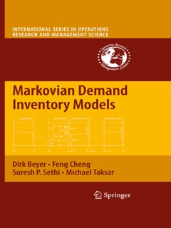 Markovian Demand Inventory Models by Dirk Beyer, Feng Cheng, Suresh P. Sethi & Michael Taksar