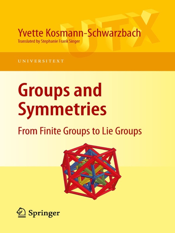 Groups and symmetries cover