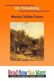 On Friendship - Cicero