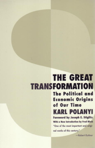 The Great Transformation - Karl Polanyi Cover Art