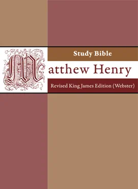 Read: Matthew Henry Study Bible Book with RKJV