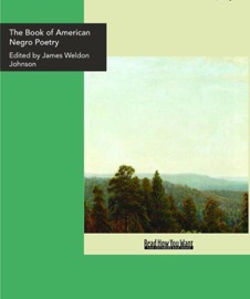 The Book of American Negro Poetry - James Weldon Johnson