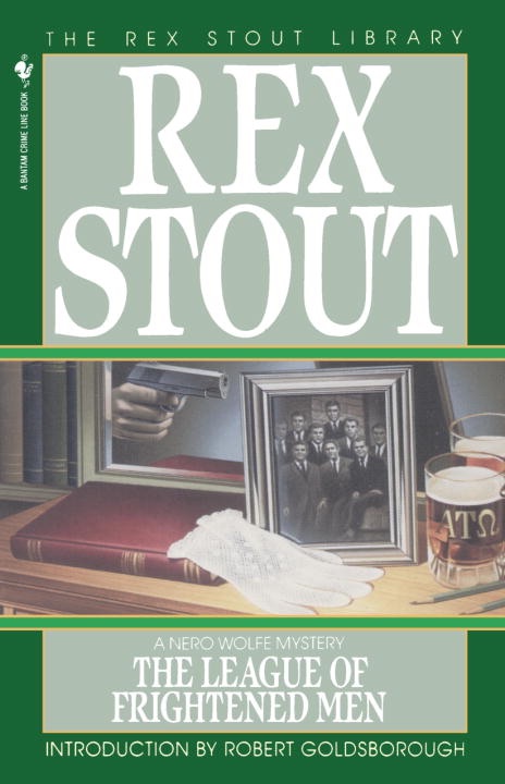 Nero Wolfe, the League of Frightened Men cover