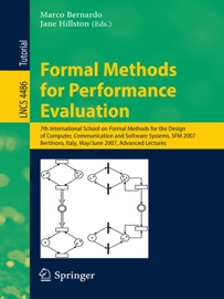 Formal Methods for Performance Evaluation - Marco Bernardo & Jane Hillston