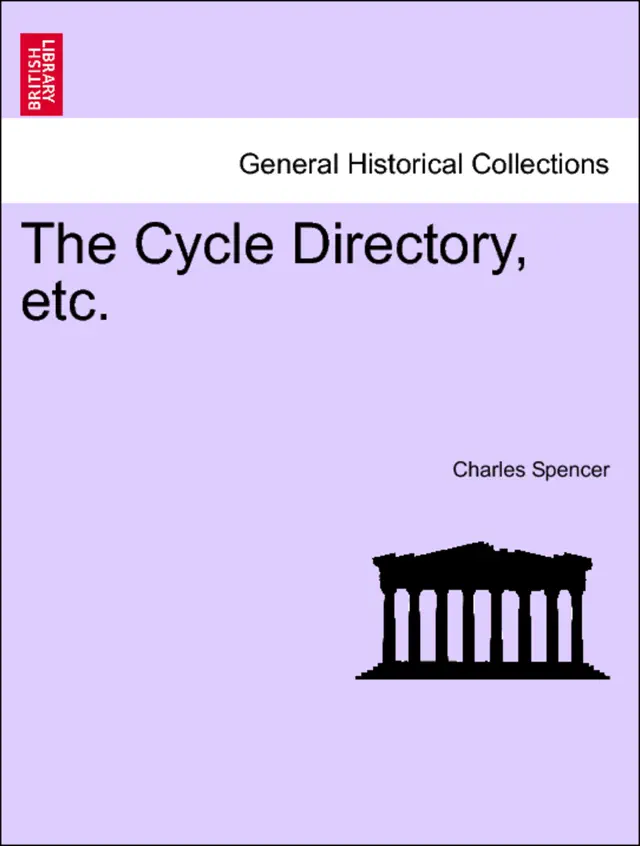The Cycle Directory, etc.