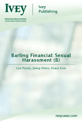 Read: Barling Financial: Sexual Book Harassment (B)