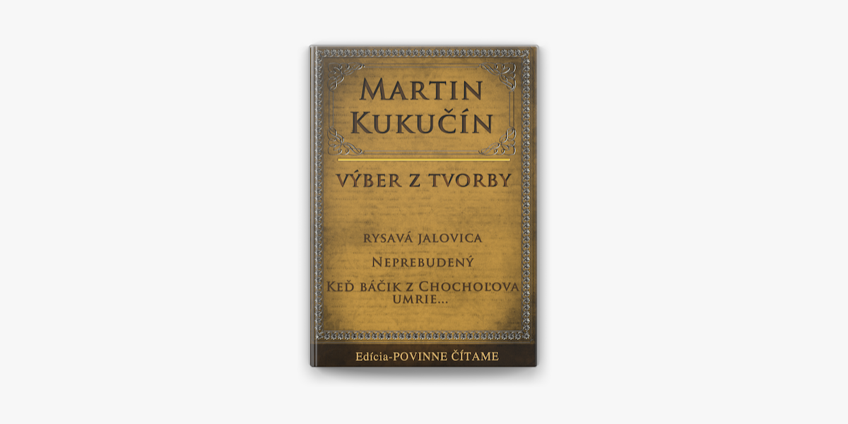 Martin Kukučín-Výber z tvorby on Apple Books