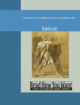 Read: Conspiracy Book of Catiline and the Jugurthine War