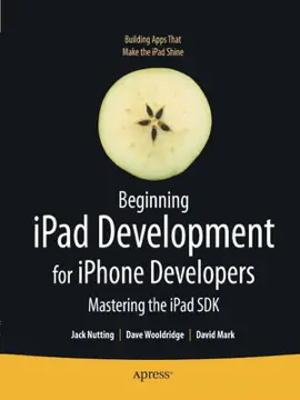 Read: Beginning iPad Development for iPhone Developers Book