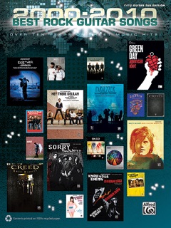 2000-2010 Best Rock Guitar Songs by Alfred Music