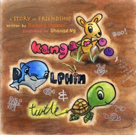 Kangaroo, Dolphin and Turtle - Richard Thomas & Shanise Ng