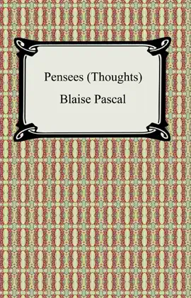 Read: Book Pensees (Thoughts)